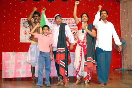 Felicitation to Revolutionary Singer Vangapandu Prasad Rao image07